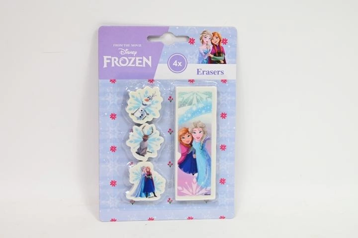 Frozen Radiergummi-Set – 4 Stk.