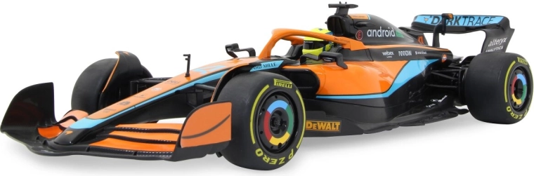 Detailgetreue Verarbeitung des McLaren-Rennwagens