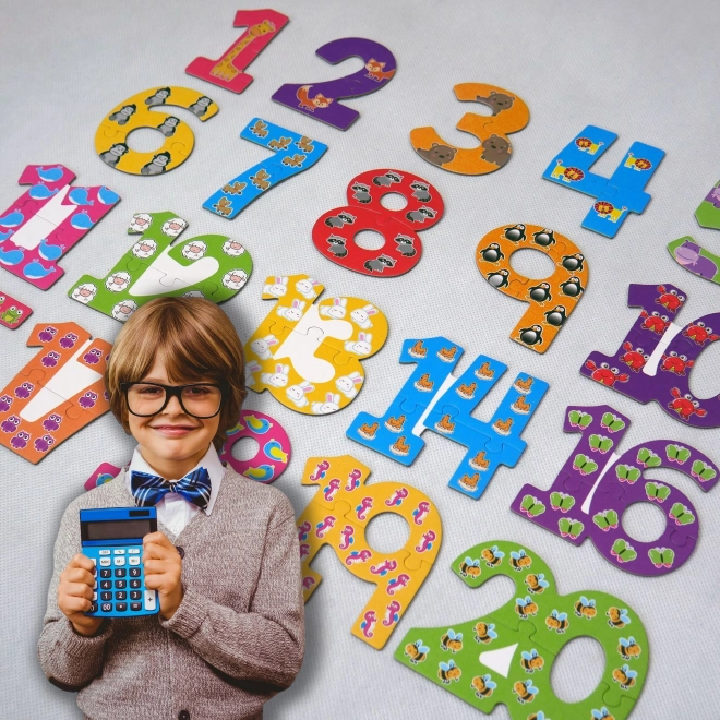 Puzzle für die Kleinsten - Zahlen