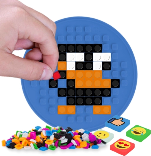Gestalten Sie eigene Pixel-Motive