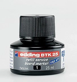 Tinte Edding BTK 25, schwarz – Nachfüllung für Whiteboard-Marker