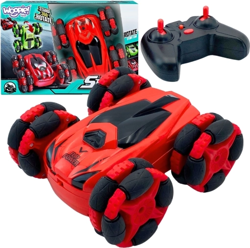 Woopie Unterhaltsames RC Auto mit 360° Akrobatik und 2,4 GHz Fernsteuerung