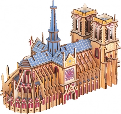 Hölzernes 3D-Puzzle Kathedrale Notre-Dame