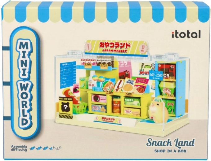 I-Total Mini-Welt Japanischer Markt – DIY-Modell