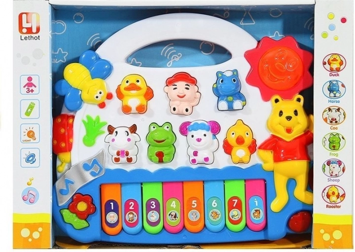 Baby-Klavier – Tiergeräusche, 2 Farben
