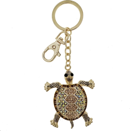 Goldene Schildkröte – Schlüsselanhänger