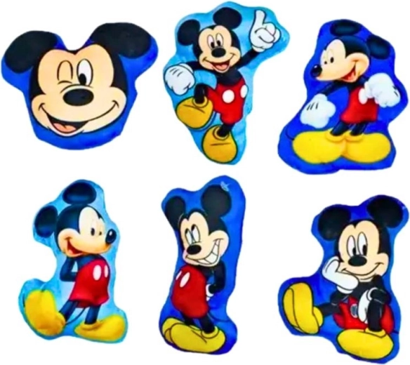 Plüschkissen Mickey Mouse 15 cm (Sortiment) – 1 Stück