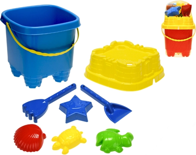 Sandspielset mit Förmchen 20 cm (4 Stk.) für Kinder ab 10 Monaten