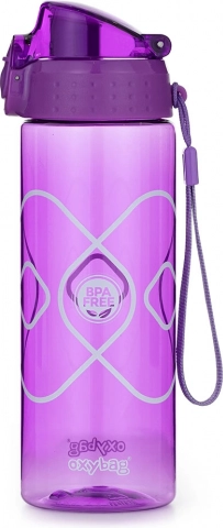 Trinkflasche OXY Click 600 ml violett