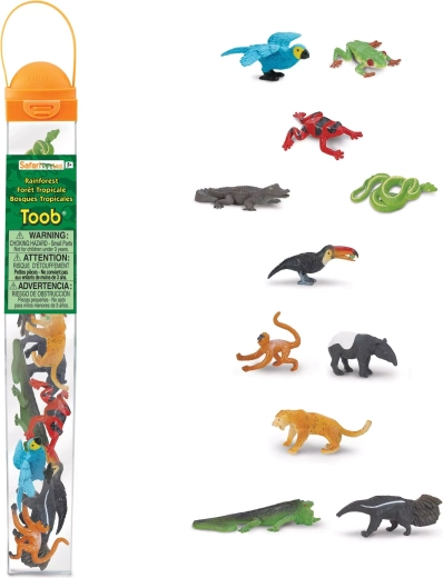 Safari Ltd. Toobs Tube – Leben im Regenwald