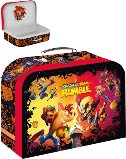 Kinder-Schulkoffer Crash Team Rumble 35 × 25 cm - 1 Stück