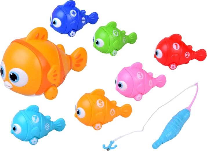 Beweglicher, leuchtender und spielender Großfisch