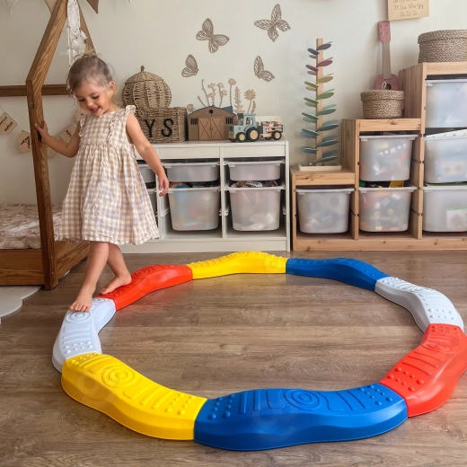 Sensorische Oberflächen zur Stimulation der Fußsohlen