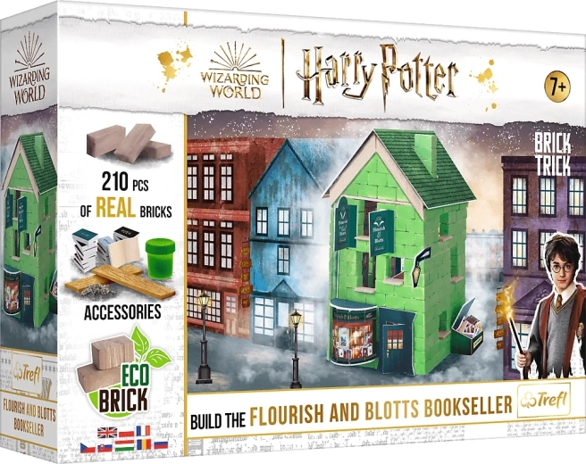 Baustein-Set BRICK TRICK HARRY POTTER – Buchhandlung Flourish & Blotts, 210 Teile