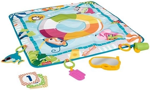 Fisher Price Spielmatte mit Poolmotiv