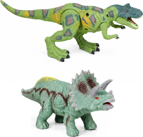 Zwei Dinosaurier für actionreiche Geschichten