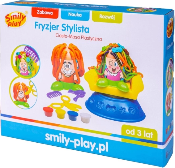 Smily Play Plastilin Friseursatz Stylist