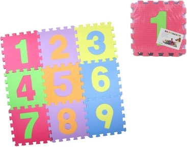 Schaumstoff-Puzzle-Spielmatte für Kinder mit Zahlen