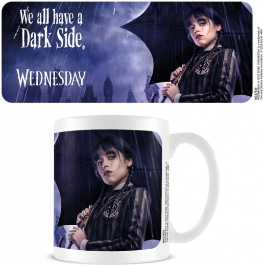 Keramiktasse Wednesday Dark Side 315 ml
