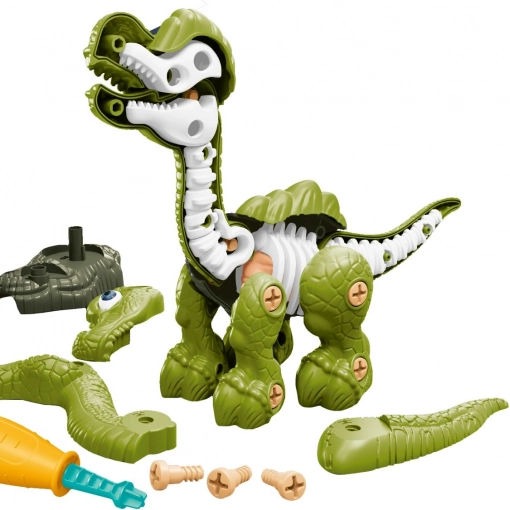 Schraubbare Dinosaurierskelett grün