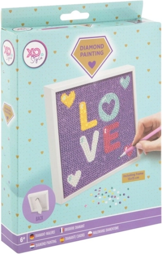 Grafix Diamantmosaik – Einhorn, Set für Kinder