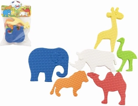Teddies Wasser-Sticker Zoo – Set mit 6 Stück