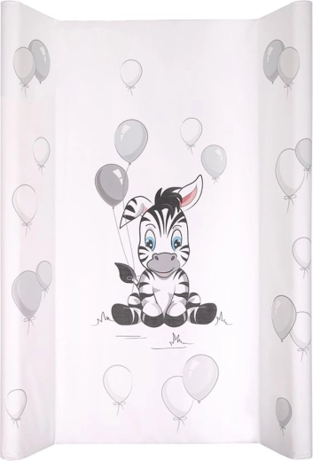 Wickelaufsatz NEW BABY Zebra weiß 50 × 80 cm