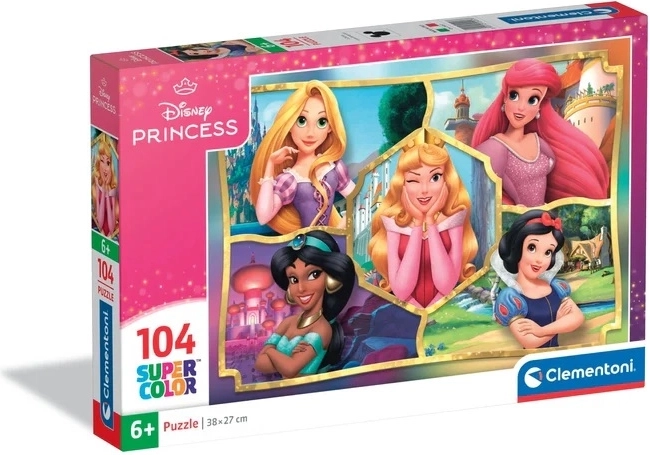 Puzzle mit 104 Teilen Disney Prinzessinnen Clementoni