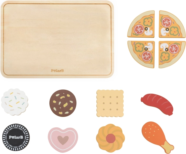 12-teiliges Holz-Zubehör