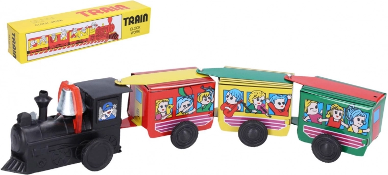 Metallaufziehzug mit Schlüssel 28 cm