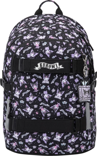 Schulrucksack Baagl Skate Kuromi Black