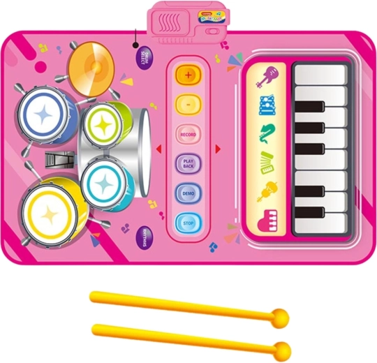 2-in-1: Piano und Schlagzeug für endlosen Spielspaß