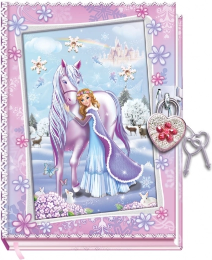 Tagebuch mit Schloss Pecoware – Pferd