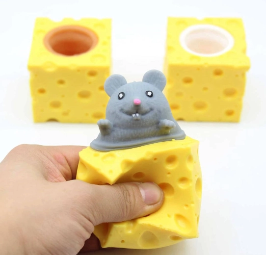 Hervorlugende Maus nach dem Drücken