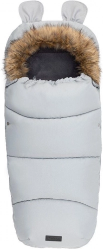 Winterfußsack für Baby MoMi grau