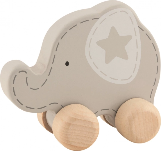 Goki Holz-Rutschtier Elefant