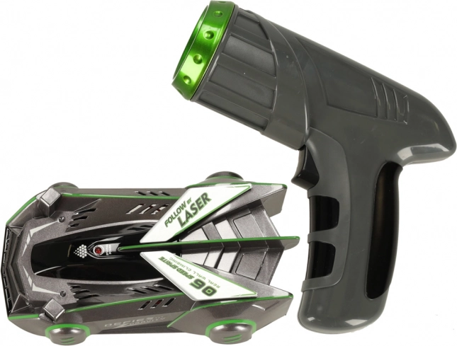 RC-Auto für die Wand mit Lasersteuerung – Grau