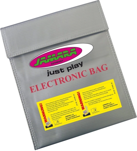 Jamara Schutztasche für LiPo-Akkus XL 30 × 23 cm