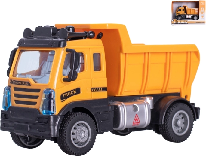 Bau-Kippwagen 13 cm mit Rückzugmechanismus