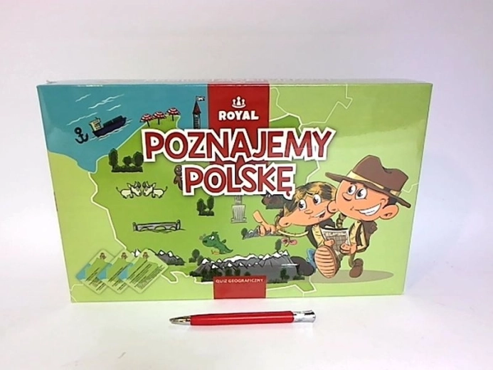 Wir entdecken Polen – edukatives Quiz-Brettspiel