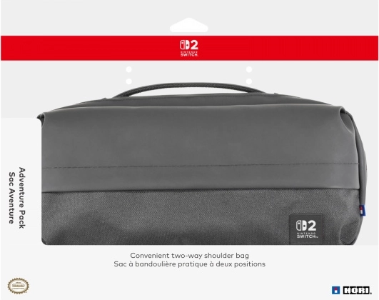 HORI Adventure Pack Schwarz für Nintendo Switch 2