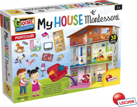 Montessori-Spiel Mein Zuhause