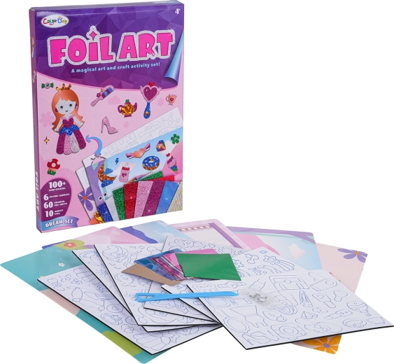 Kreatives Sticker-Set Prinzessin mit Zubehör