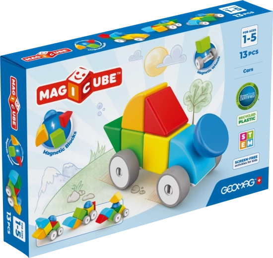 Geomag Magicube Auto – magnetische Bausteine 13 Teile