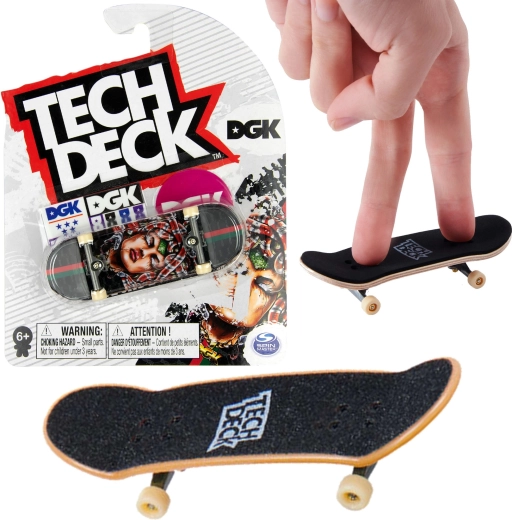 Tech Deck Fingerboard DGK Medusa mit Aufklebern
