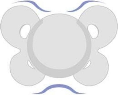 Ergonomische Form für richtiges Atmen