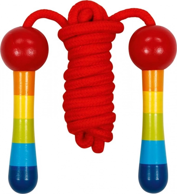 Verstellbares Springseil Regenbogen 200 cm