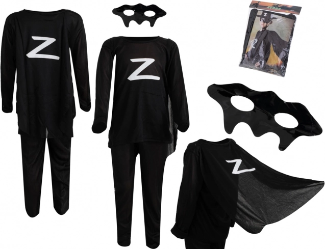 Zorro Kostüm für Kinder – M