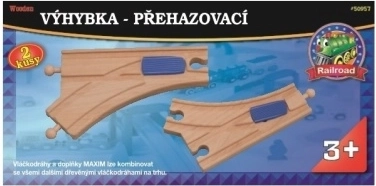 Maxim Weiche für batteriebetriebene Züge