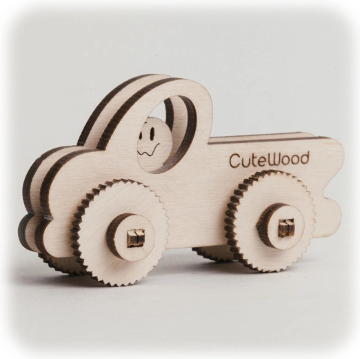 CuteWood Holz-3D-Puzzle Pick-up